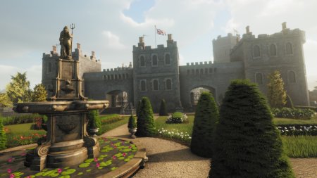 Игра Lawn Mowing Simulator: Landmark Edition (PS4) Playstation 4