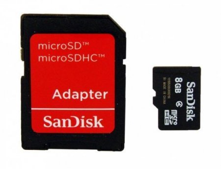 SD Micro   8GB   (Sandisk) (PC) 