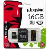 MicroSD Карта памяти 16GB Kingston Mobility Kit Class 10 (PC) 