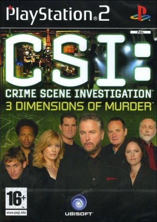 CSI: Crime Scene Investigation: 3 Dimensions of Murder (PS2)