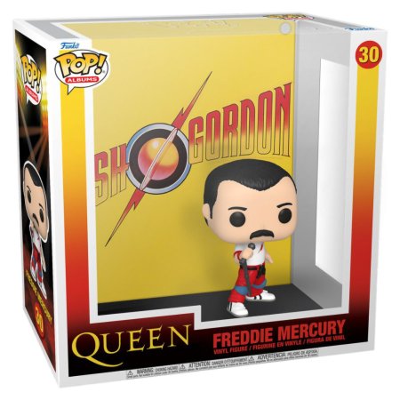 фигурки Фигурка Funko POP! Albums: Фредди Меркьюри (Freddy Mercury) Квин Флэш Гордон (Queen Flash Gordon) ((30) 64036) 9,5 см