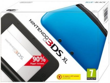  Nintendo 3DS XL HW Blue ()   Nintendo 3DS