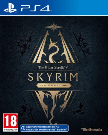  The Elder Scrolls 5 (V): Skyrim Anniversary Edition ( )   (PS4/PS5) Playstation 4