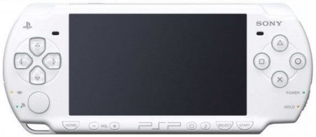   Sony PlayStation Portable Slim Lite PSP 3000 White ()