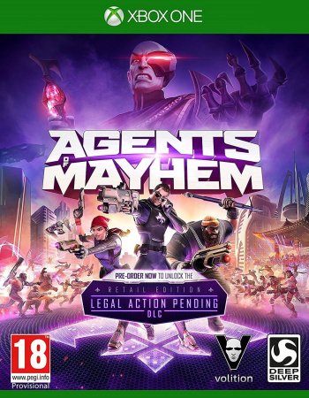 Agents of Mayhem Steelbook    (Xbox One) 