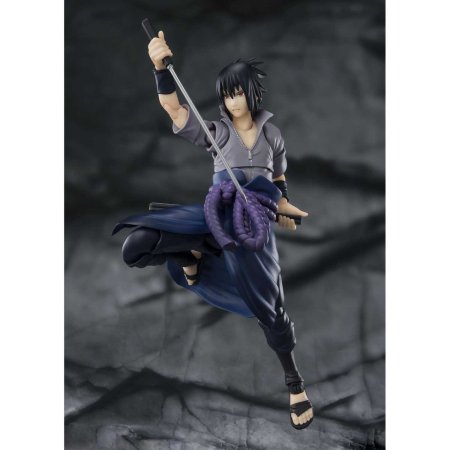 Фигурка Bandai Tamashii Nations S.H.Figuarts: Саске Учиха Тот, Кто несет всю ненависть (Sasuke Uchiha He Who Bears All Hatred) Наруто: Ураганные хроники (Naruto Shippuden) (4573102634504) 14,5 см 