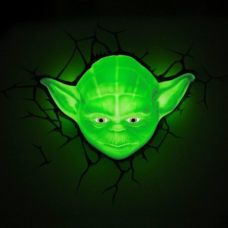   3D 3DLightFX:  :   (Star Wars: Yoda Face)