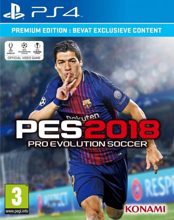  Pro Evolution Soccer 2018 (PES 2018)   (Legendary Edition)   (PS4) Playstation 4