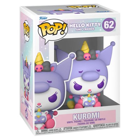 Фигурка Funko POP! Vinyl: Куроми (Kuromi) Приключения Хелло Китти и её друзей (Hello Kitty And Friends) ((62) 65750) 9,5 см