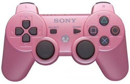   Sony DualShock 3 Wireless Controller Candy Pink ()  (PS3) USED / 