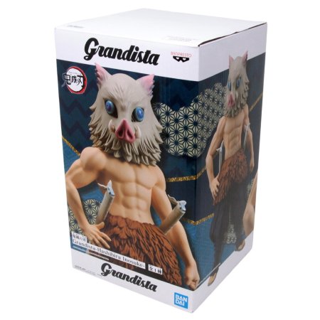Фигурка Banpresto: Иносукэ Хасибира (Inosuke Hashibira) Клинок, рассекающий демонов: Кимэцу но Яиба (Demon Slayer: Kimetsu no Yaiba) (BNS395) 24 см