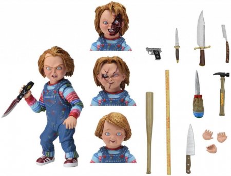  NECA:  (Chucky)   (Ultimate Chucky) (42112) 10 