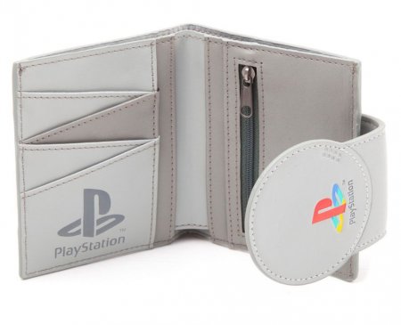   Difuzed: Playstation: Shaped Playstation Bifold Wallet