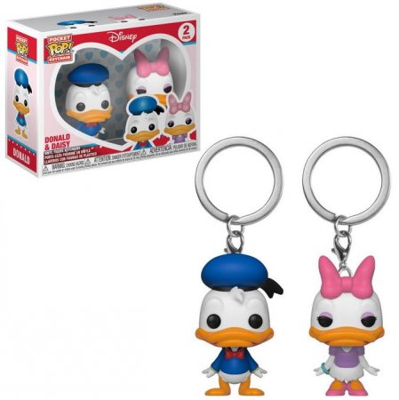   Funko Pocket POP! Keychain:    (Donald and Daisy)  (Donald) (36373-PDQ) 4 