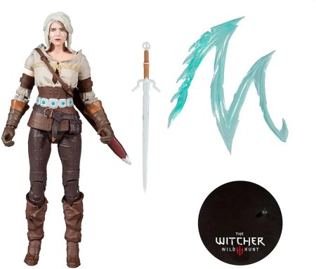   McFarlane Toys:  (Ciri)  3:   (Witcher 3: Wild Hunt) 18 