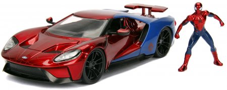    Jada Toys Hollywood Rides: 2017    - (2017 Ford GT W/Spiderman) (99725) 7 