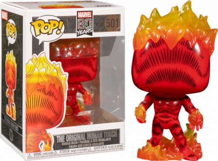  Funko POP! Bobble: - (Human Torch) : 80-   (Marvel: 80th First Appearance) (42653) 9,5 