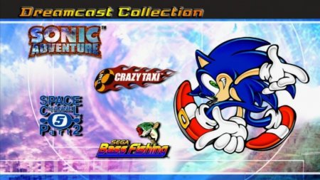 Dreamcast Collection (Sonic/Craze taxi/Space Channel/Sega Fishng) (Xbox 360)