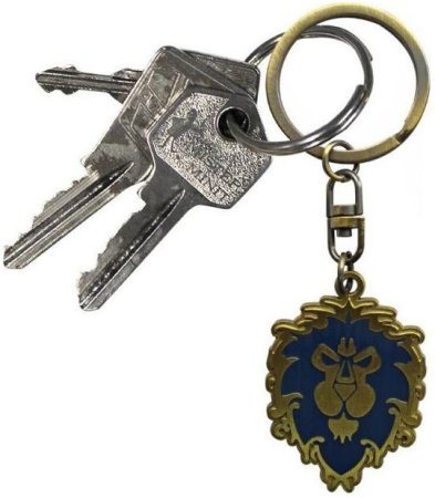 Брелок ABYstyle: Альянс (Alliance) Вселенная Варкрафт (World of Warcraft) (ABYKEY198) 3,8 см