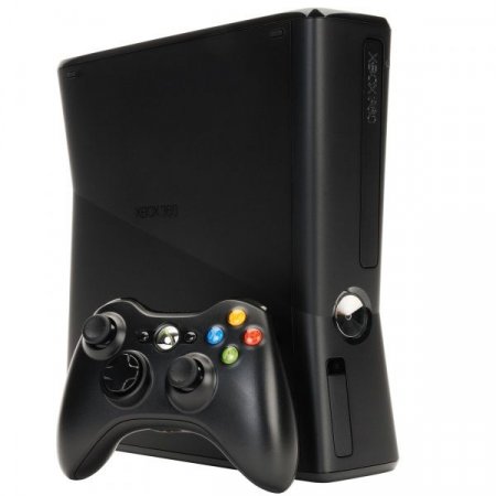     Microsoft Xbox 360 Slim E 4Gb Rus Black + Kinect   +  Kinect Party + Ms. Splosion Man 