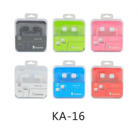 Наушники KEEKA KA-16, красные (PC) 
