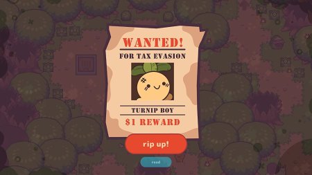игра Turnip Boy Commits Tax Evasion Русская Версия (Switch) для Nintendo Switch