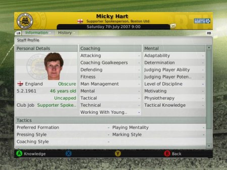Football Manager 2008 (Xbox 360)