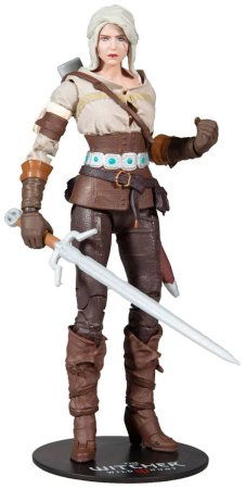   McFarlane Toys:  (Ciri)  3:   (Witcher 3: Wild Hunt) 18 