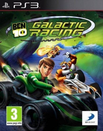   Ben 10: Galactic Racing (PS3) USED /  Sony Playstation 3