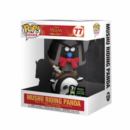  Funko POP! Rides:     (ECCC)  (Mulan)     (Mushu Riding Panda (Exc)) (45935) 9,5 