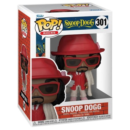 фигурки Фигурка Funko POP! Rocks: Снуп Догг в шубе (Snoop Dogg In Fur Coat) Снуп Догг (Snoop Dogg) ((301) 69359) 9,5 см