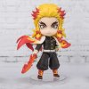 Фигурка BANDAI Tamashii Nations Figuarts mini: Кёджуро Ренгоку Пламенное Дыхание (Kyojuro Rengoku Flame Breathing) Клинок, рассекающий демонов (Demon Slayer) (620583) 9 см 