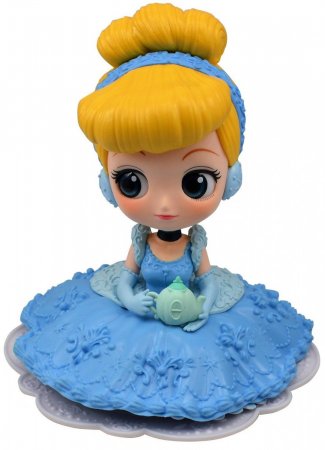  Banpresto Q Posket Sugirly Disney Characters:  ( ) (Cinderella (A Normal color)) (BP35634P) 9 