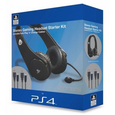 Стартовый набор с игровой стереогарнитурой (Stereo Gaming Headset Starter Kit) (PS4)