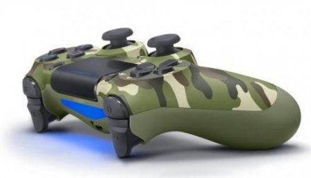    Sony DualShock 4 Wireless Controller (v2) Green Camouflage ( )  (PS4) (OEM) 