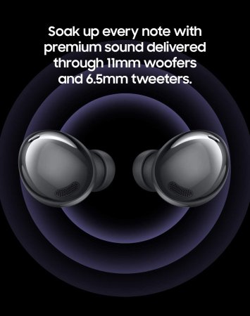 Беспроводные наушники Samsung Galaxy Buds Pro Black (Черный) (PC/Android/IOS)
