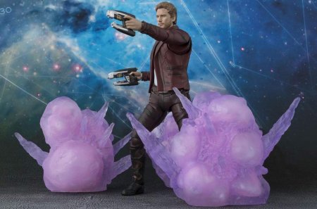 Подвижная фигурка Bandai Tamashii Nations S.H.Figuarts: Звездный Лорд (Star Lord) Стражи Галактики (Guardians of the Galaxy) (4549660151784) 17 см