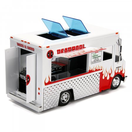     Jada Toys Hollywood Rides:    (Taco Truck) 1:24 +   (Deadpool) 7  (99730) 