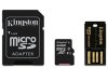MicroSD Карта памяти 32GB Kingston Mobility Kit Class 10 (PC) 