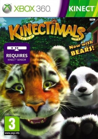 Kinectimals: Новые герои медведи! для Kinect Русская Версия (Xbox 360) USED Б/У