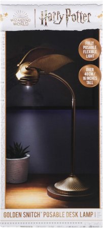  Лампа/Светильник/Ночник Paladone: Золотой снитч (Golden Snitch) Гарри Поттер (Harry Potter) (PP12796HP) (036687) (729108) 40 см