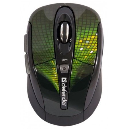 Мышь беспроводная DEFENDER To-GO MS-585 Nano, Disco красная (PC) 