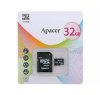 MicroSD Карта памяти 32GB Apacer Class 10 + SD адаптер (PC)