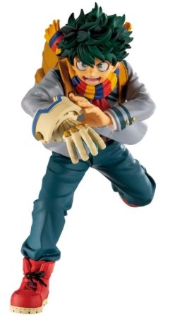 Фигурка Banpresto Bravegraph #1: Изуку Мидория Вол.1 (Izuku Mirodiya Vol.1) Моя геройская академия (My Hero Academia) (0045557105631) 16 см