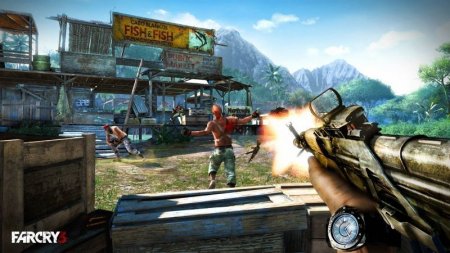 Far Cry 3 + Far Cry 4   (Xbox 360) USED /