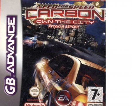 Need for Speed: Carbon Own the City   (GBA)  Game boy