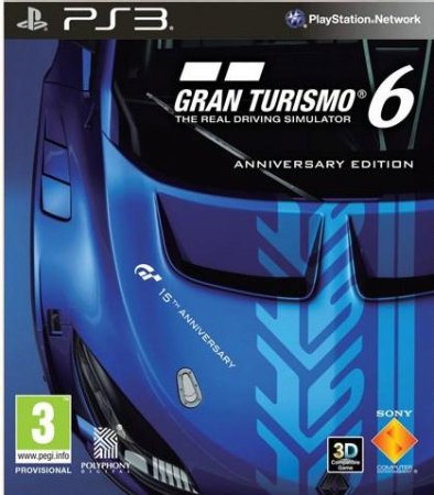 Gran Turismo 6 Anniversary Edition (PS3) USED /