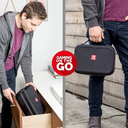 Сумка для аксессуаров и консоли Nintendo Game Traveler Deluxe System Case (NNS60) Оригинал (Switch/OLED)
