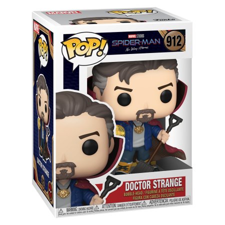 фигурки Фигурка Funko POP! Bobble: Доктор Стрэндж (Doctor Strange) Человек-паук: Нет пути домой (Marvel Spider-Man No Way Home) (56828) 9,5 см