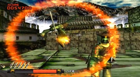 Namco: Ninja Assault + Пистолет G-Con-2 (PS2)